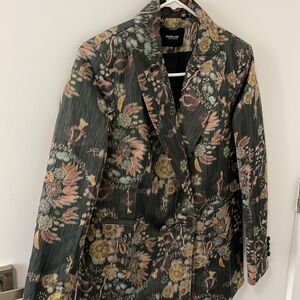 Rachel Comey Green Flower Blazer